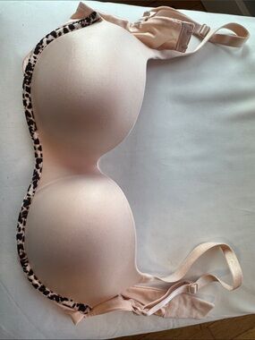 Victoria Secret KNOCKOUT No-Wire Padded Balconet Bra HTF 34D